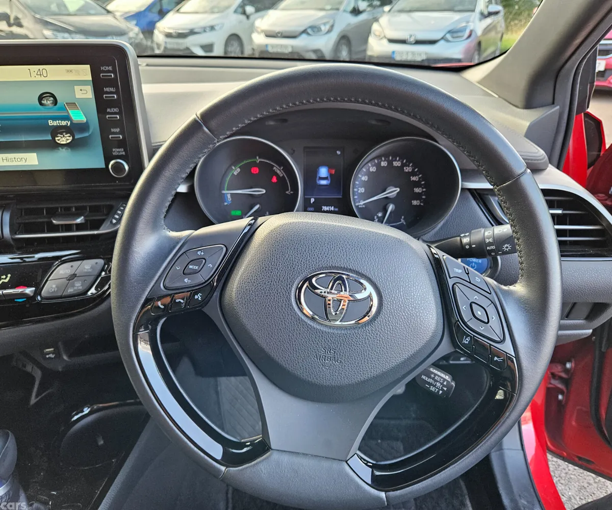 Toyota C-HR SUV, Petrol Hybrid, 2020, Red