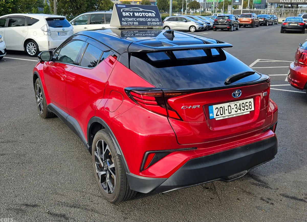 Toyota C-HR SUV, Petrol Hybrid, 2020, Red