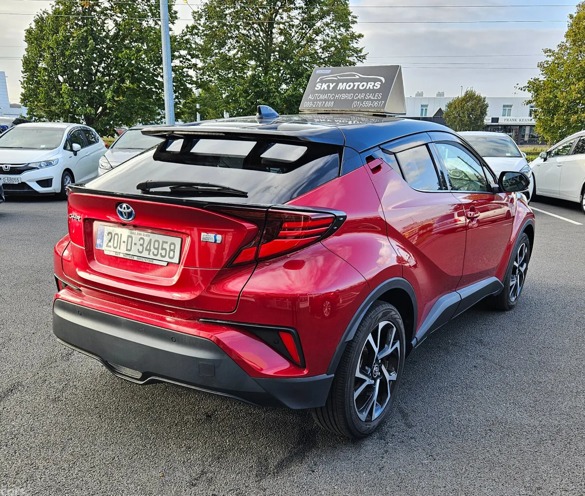 Toyota C-HR SUV, Petrol Hybrid, 2020, Red