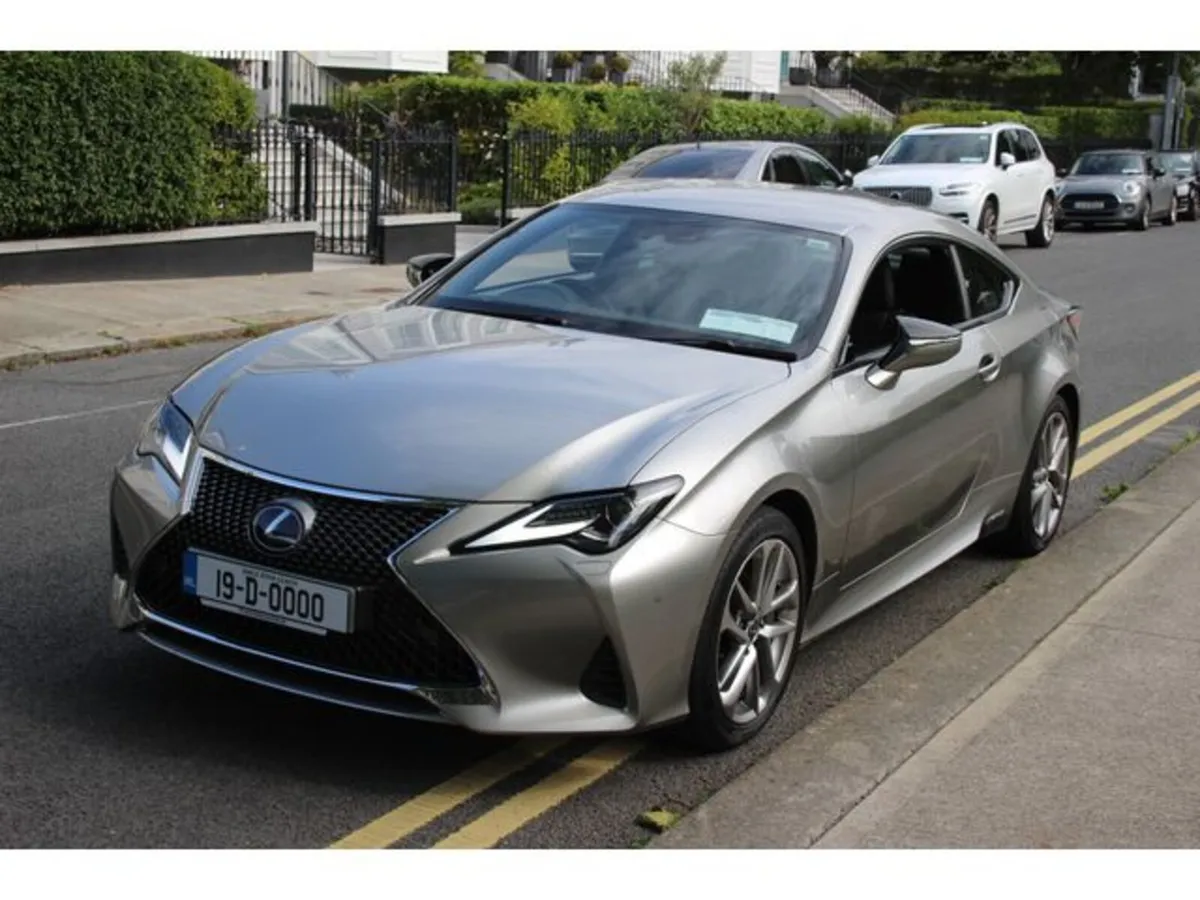 Lexus RC Coupe, Petrol Hybrid, 2019, Gold