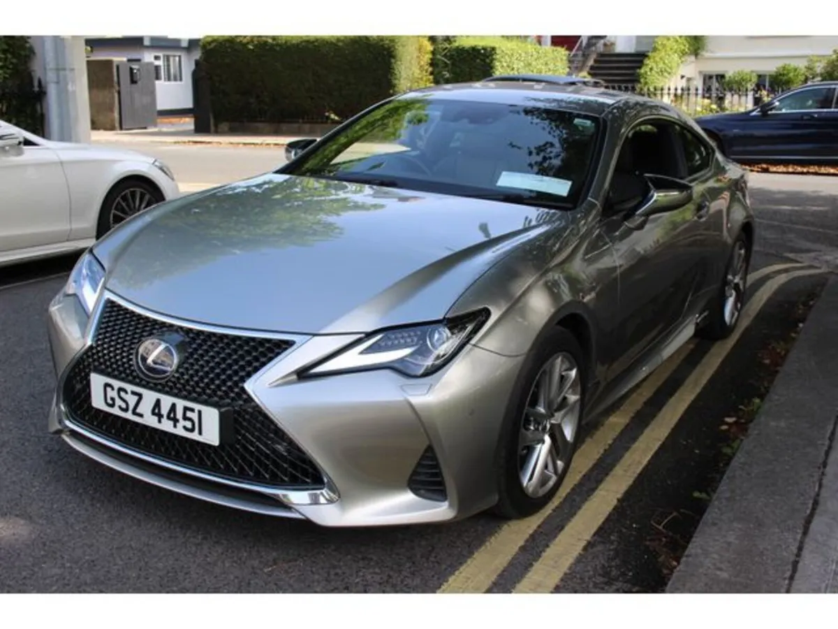 Lexus RC Coupe, Petrol Hybrid, 2019, Gold