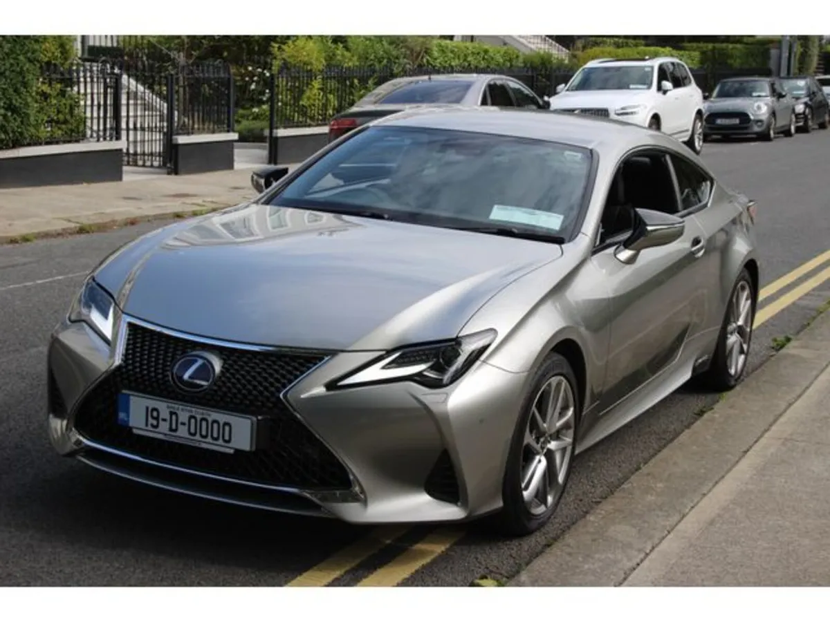 Lexus RC Coupe, Petrol Hybrid, 2019, Gold