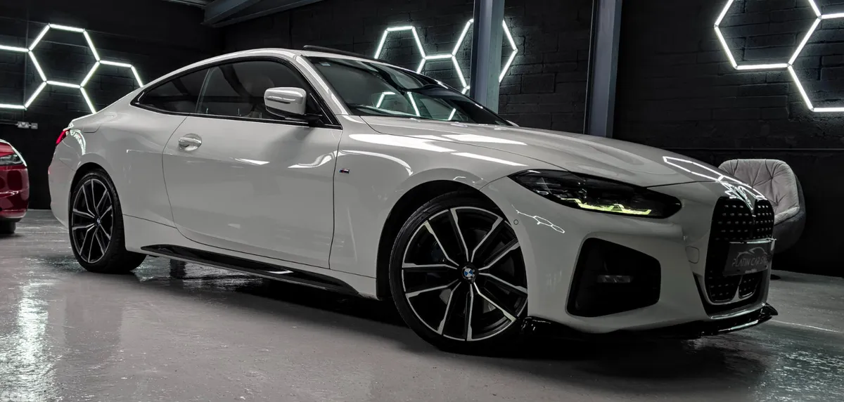 BMW 4-Series Coupe, Diesel, 2021, White