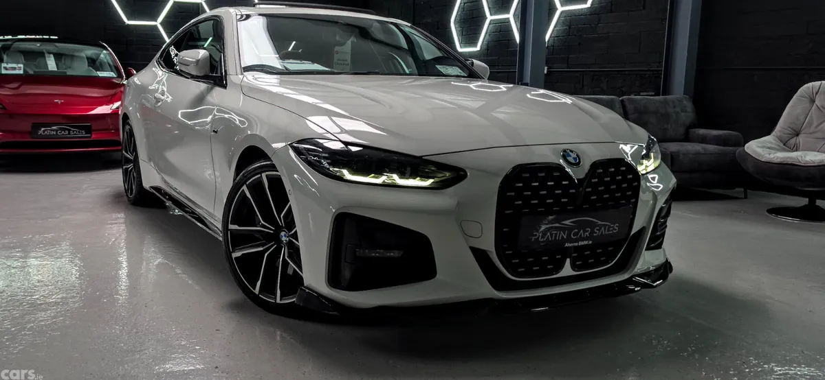 BMW 4-Series Coupe, Diesel, 2021, White