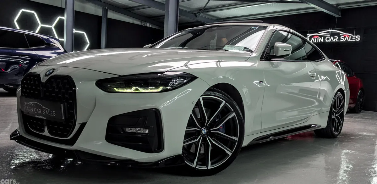 BMW 4-Series Coupe, Diesel, 2021, White
