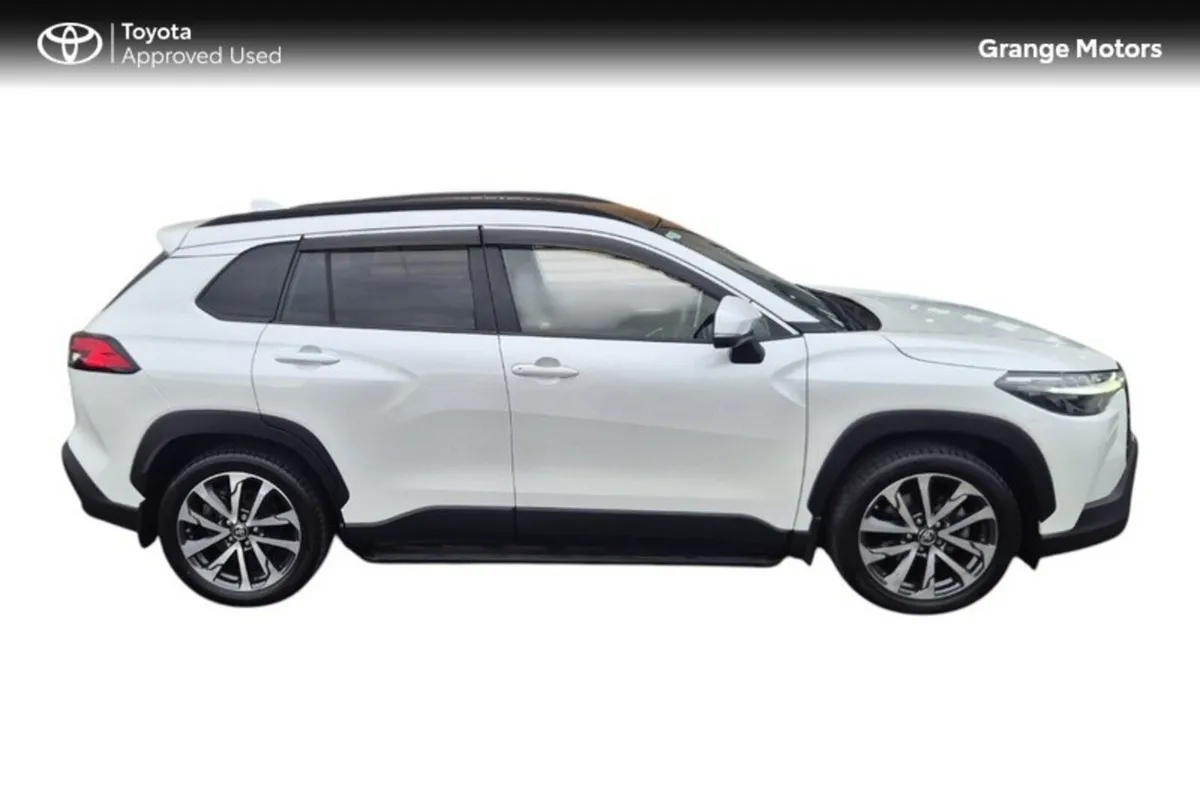 Toyota Corolla Cross SUV, Petrol Hybrid, 2024, White