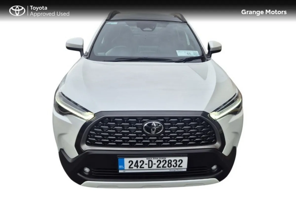 Toyota Corolla Cross SUV, Petrol Hybrid, 2024, White