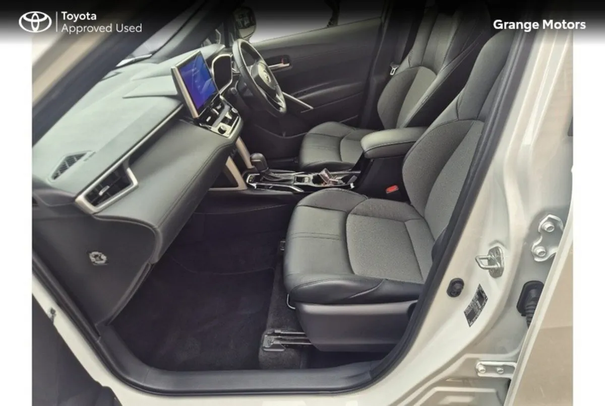 Toyota Corolla Cross SUV, Petrol Hybrid, 2024, White