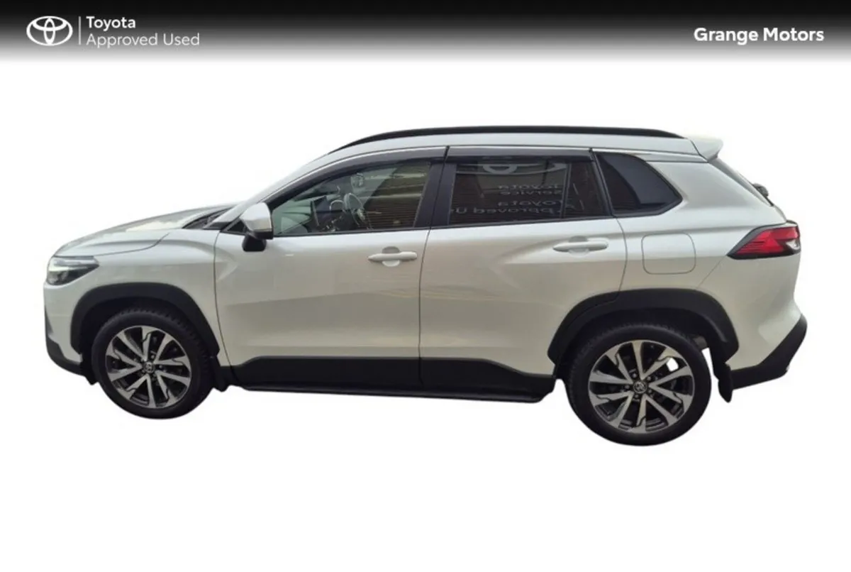 Toyota Corolla Cross SUV, Petrol Hybrid, 2024, White