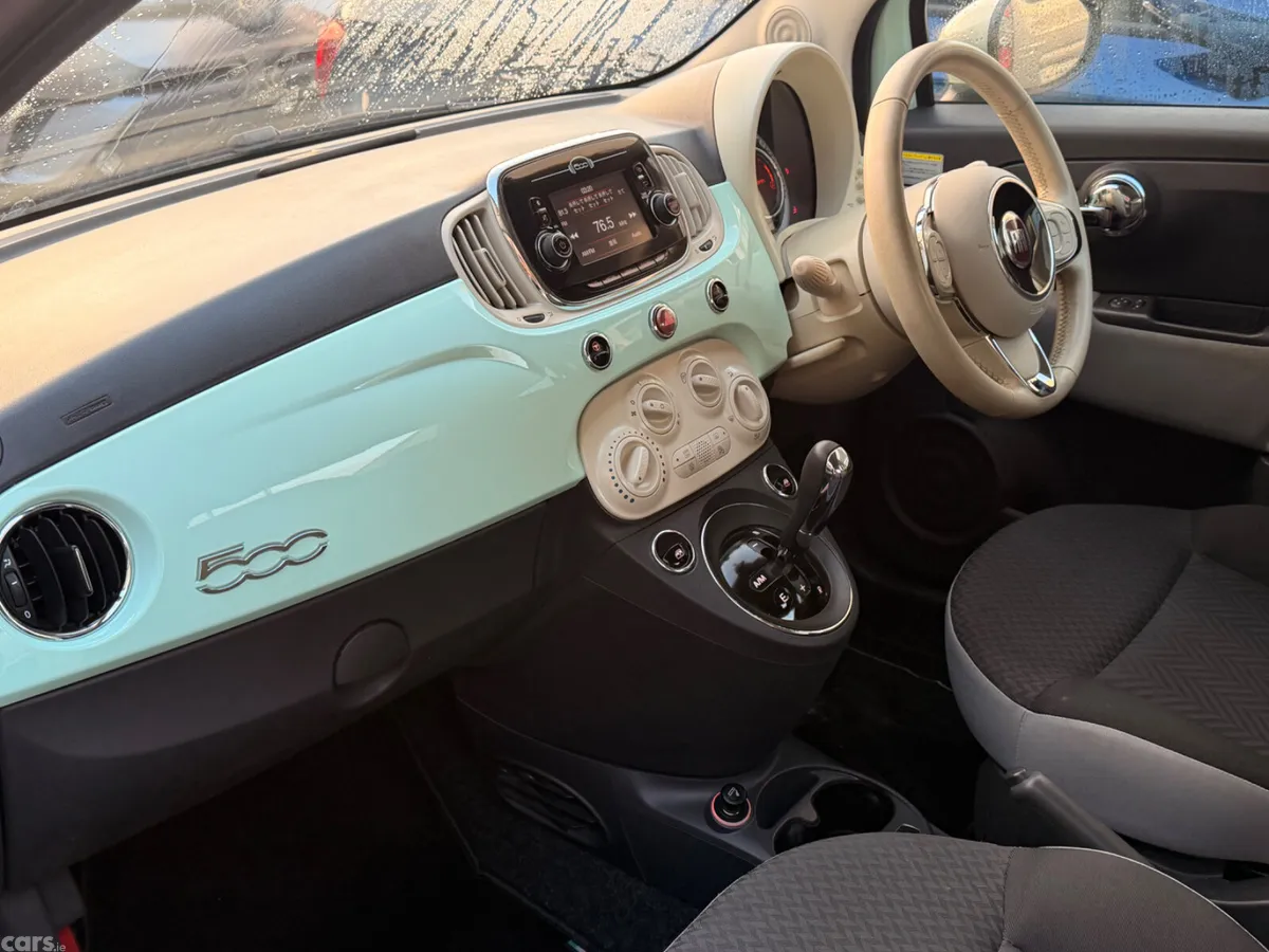 Fiat 500 Hatchback, Petrol, 2016, Green