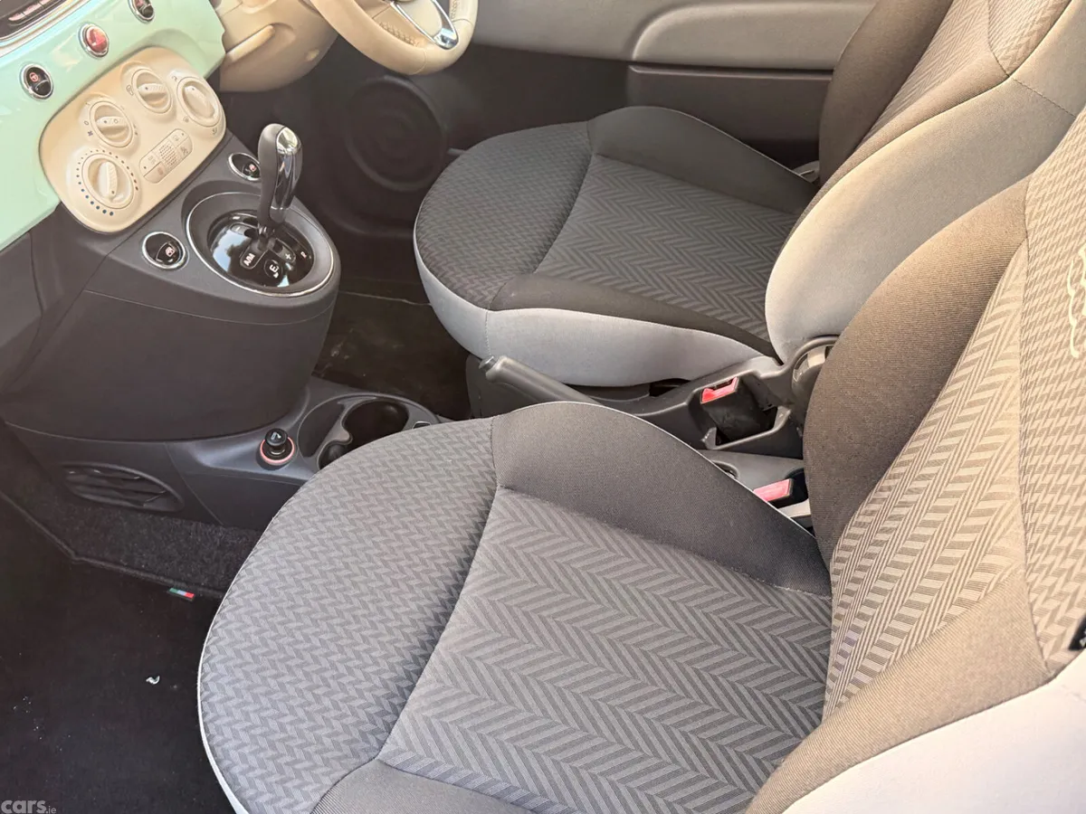 Fiat 500 Hatchback, Petrol, 2016, Green