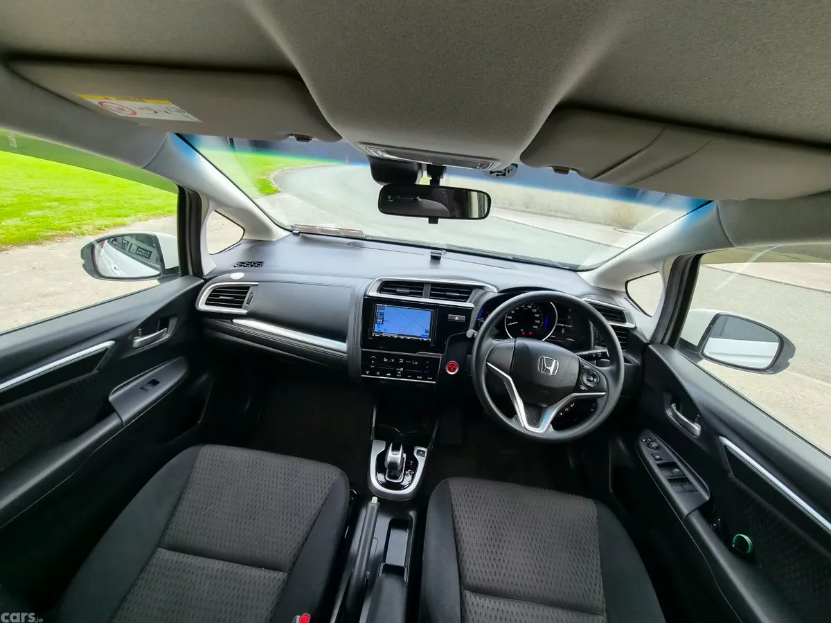 Honda Fit Hatchback, Petrol Hybrid, 2019, White