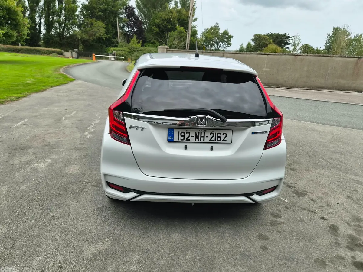 Honda Fit Hatchback, Petrol Hybrid, 2019, White