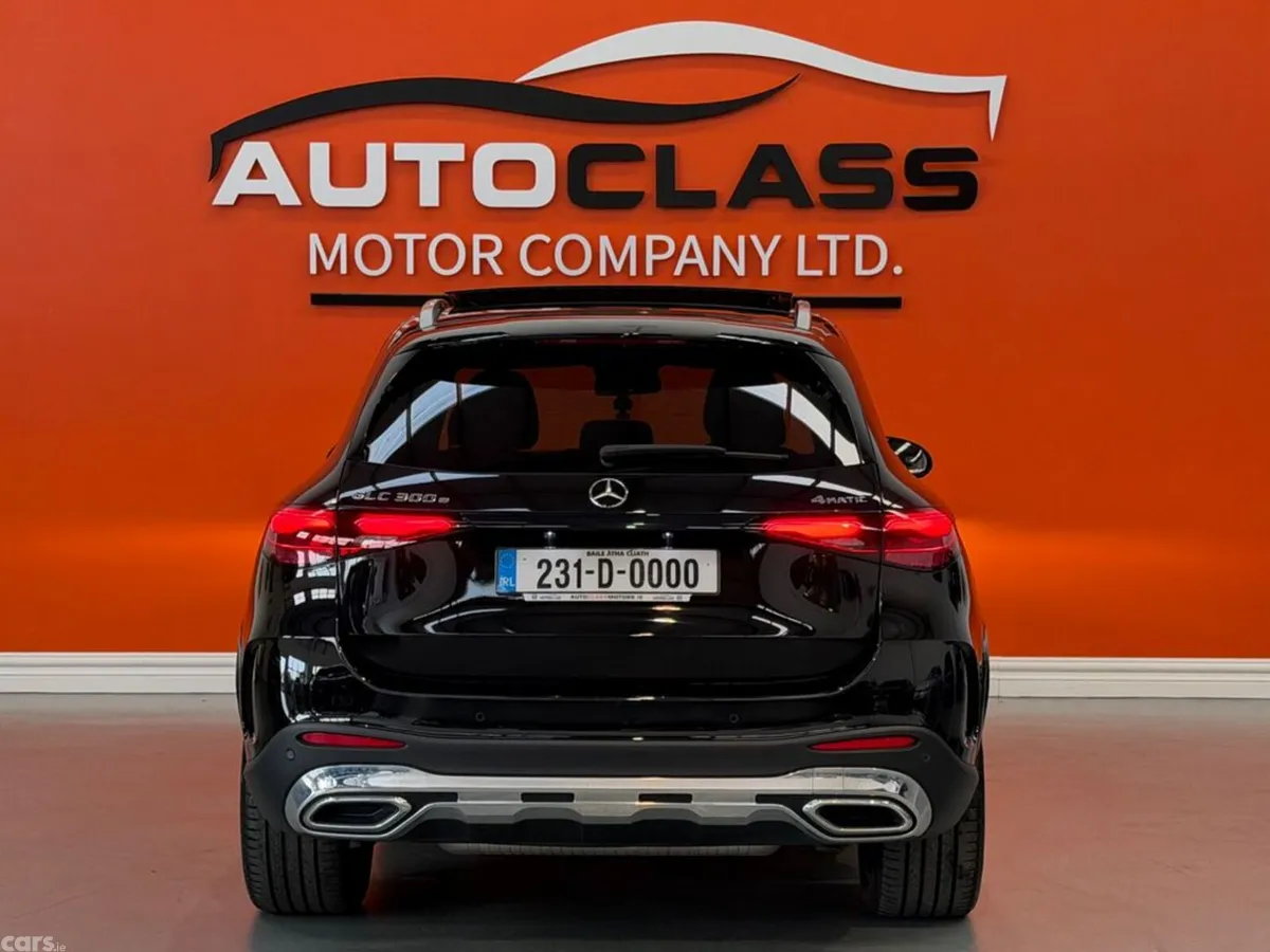 Mercedes-Benz GLC Estate, Petrol Plug-in Hybrid, 2023, Black