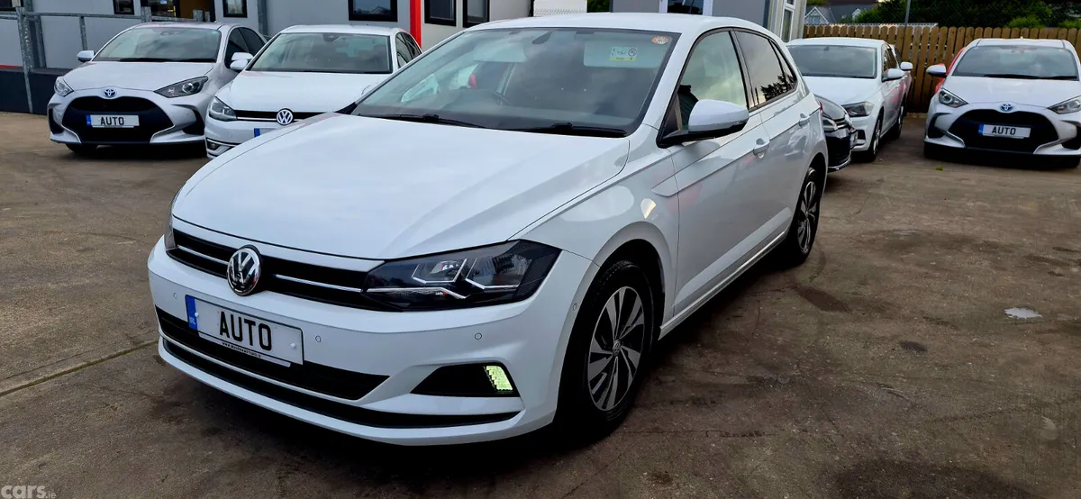 Volkswagen Polo Hatchback, Petrol, 2019, White