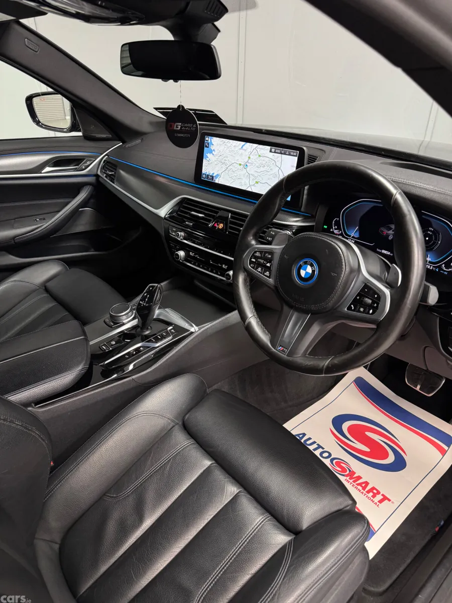 BMW 5-Series Saloon, Petrol Plug-in Hybrid, 2022, Grey