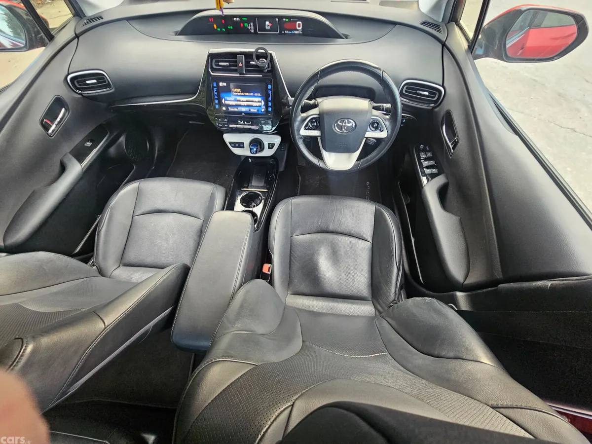 Toyota Prius Hatchback, Petrol Plug-in Hybrid, 2017, Red