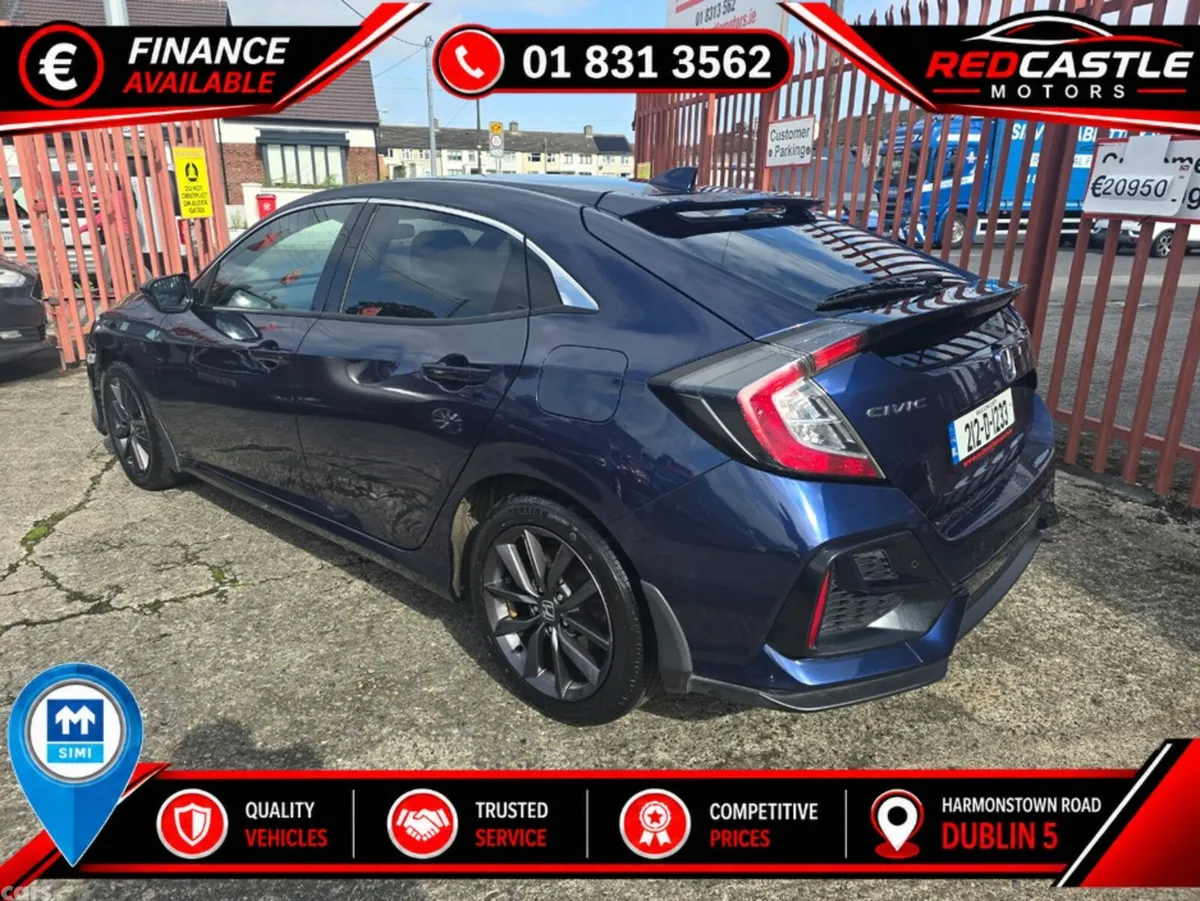Honda Civic Hatchback, Petrol, 2021, Blue