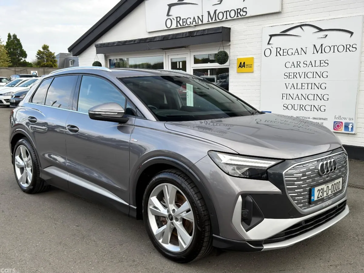 Audi Q4 e-tron Estate, Electric, 2023, Grey