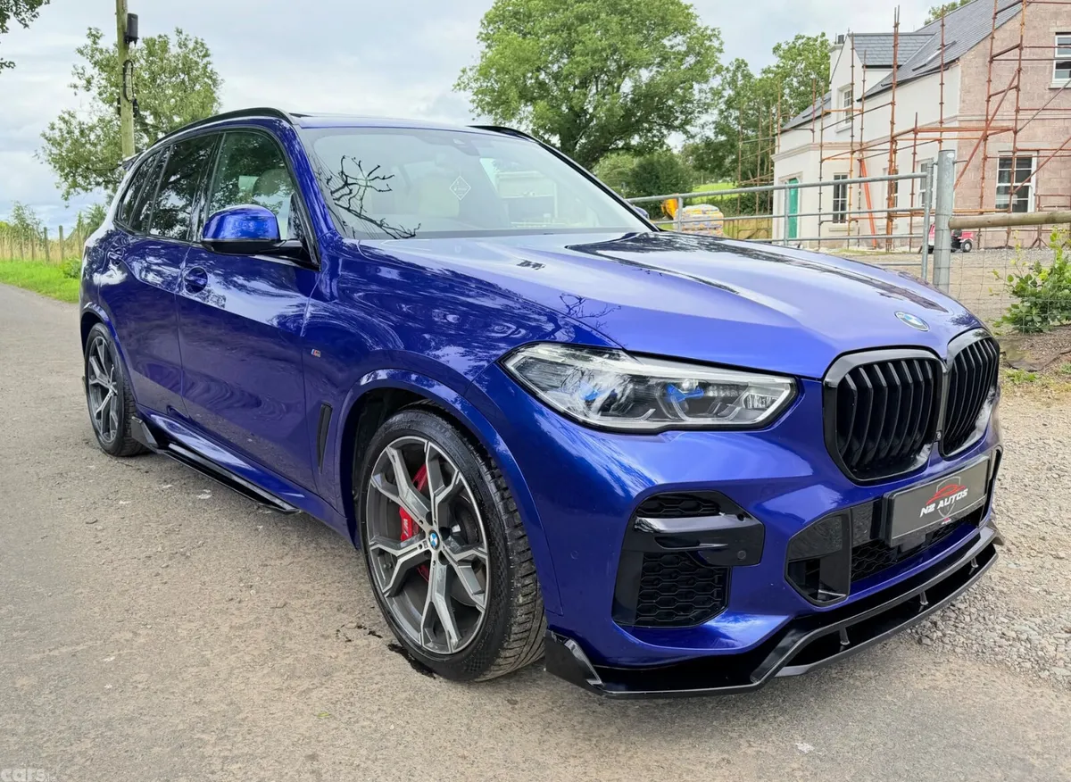 BMW X5 SUV, Diesel Hybrid, 2022, Blue