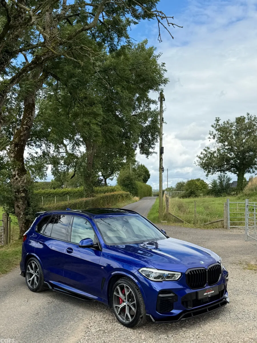 BMW X5 SUV, Diesel Hybrid, 2022, Blue