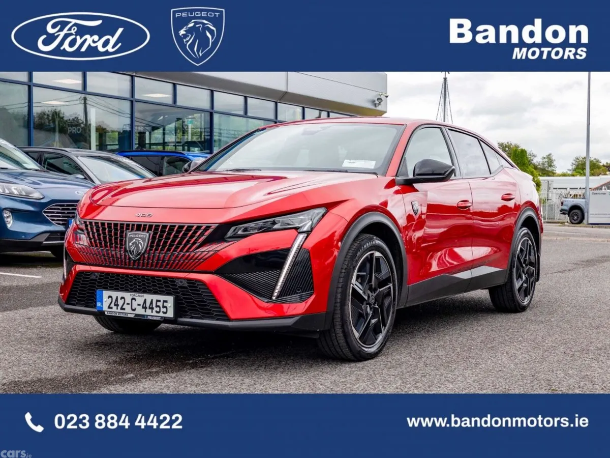 Peugeot 408 Hatchback, Petrol, 2024, Red