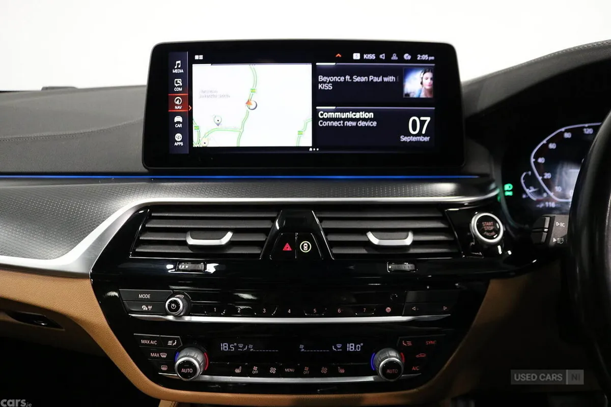 BMW 5-Series Estate, Petrol Hybrid, 2023, Black