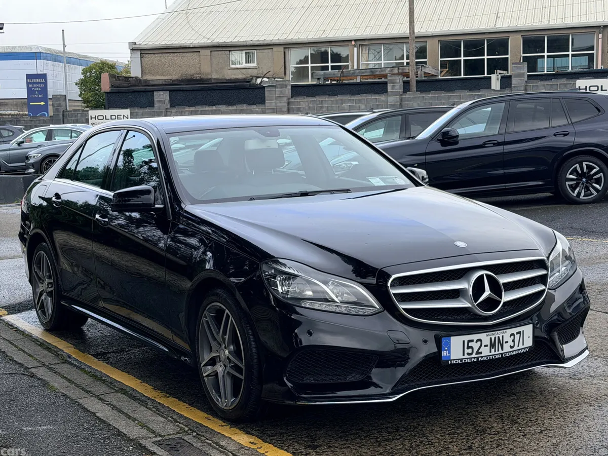 Mercedes-Benz E-Class Saloon, Diesel Hybrid, 2015, Black