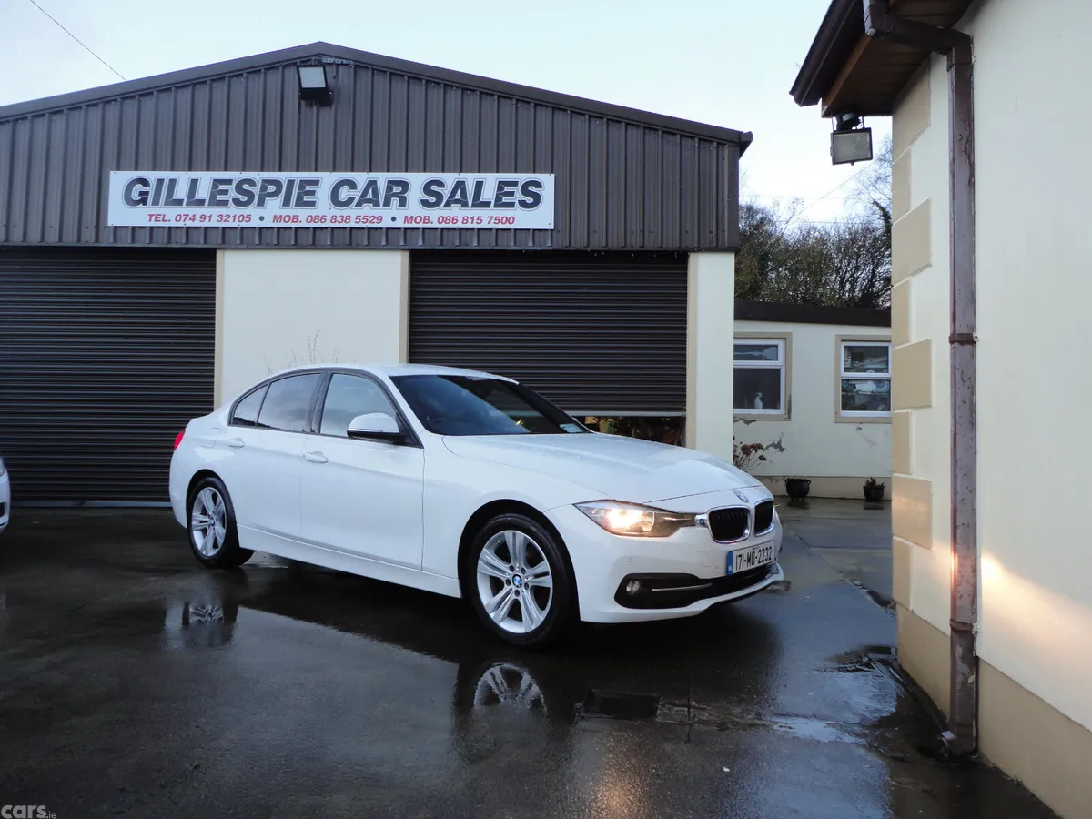 BMW 3-Series Saloon, Diesel, 2017, White