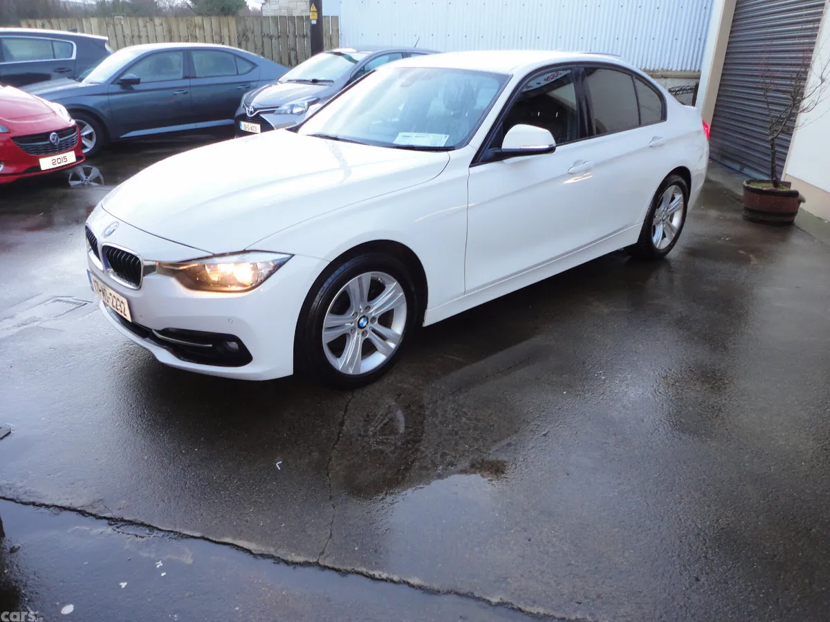BMW 3-Series Saloon, Diesel, 2017, White