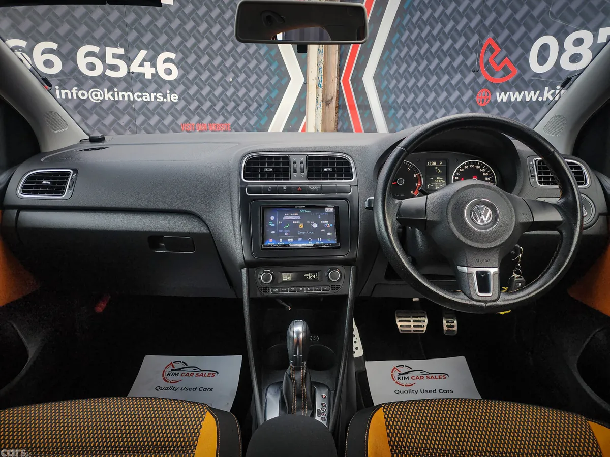Volkswagen Polo Hatchback, Petrol, 2011, Orange
