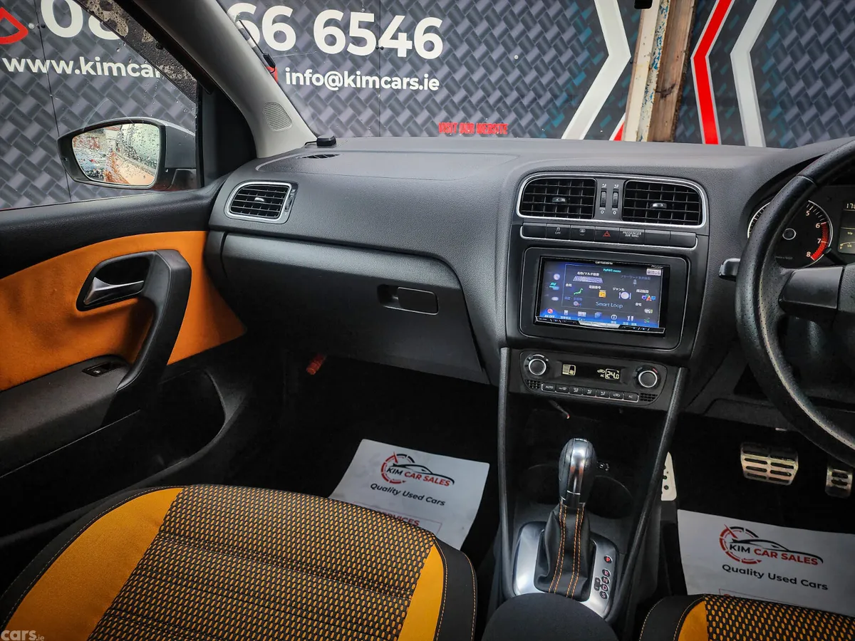 Volkswagen Polo Hatchback, Petrol, 2011, Orange