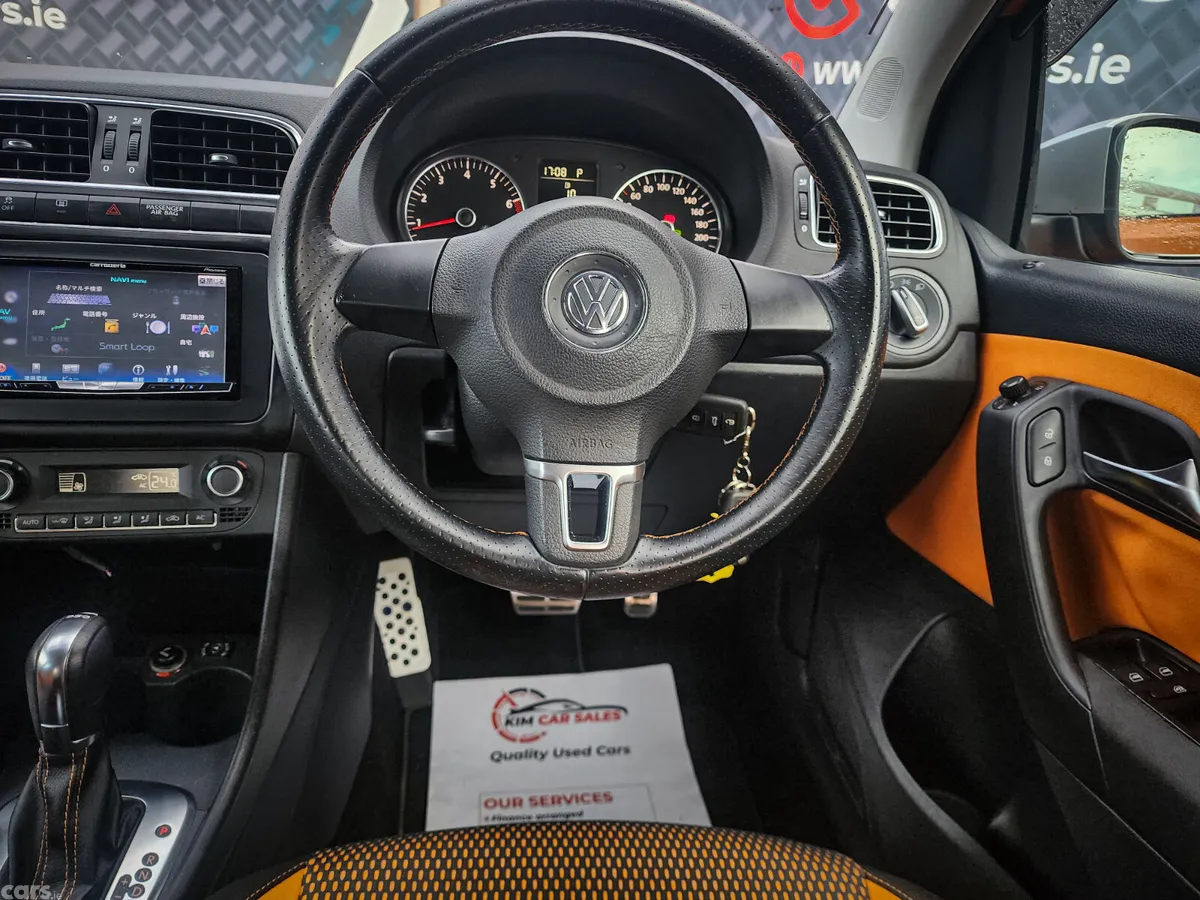 Volkswagen Polo Hatchback, Petrol, 2011, Orange