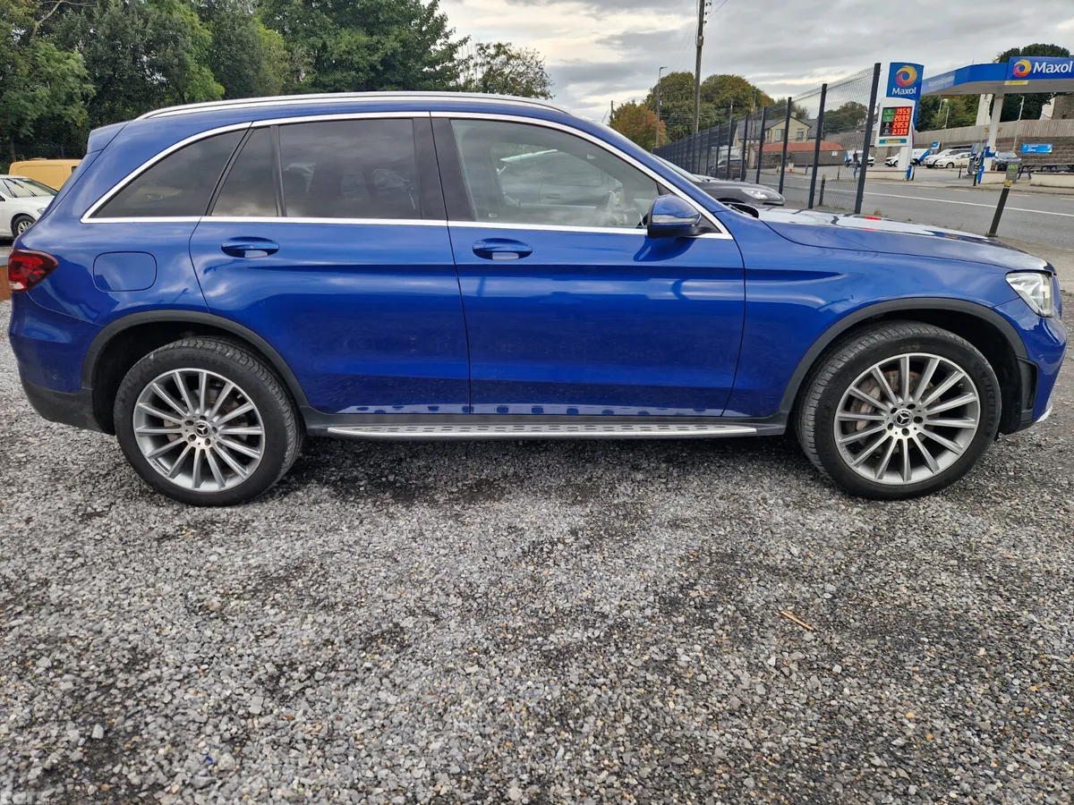 Mercedes-Benz GLC SUV, Diesel Hybrid, 2022, Blue