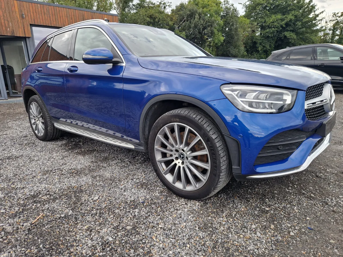 Mercedes-Benz GLC SUV, Diesel Hybrid, 2022, Blue
