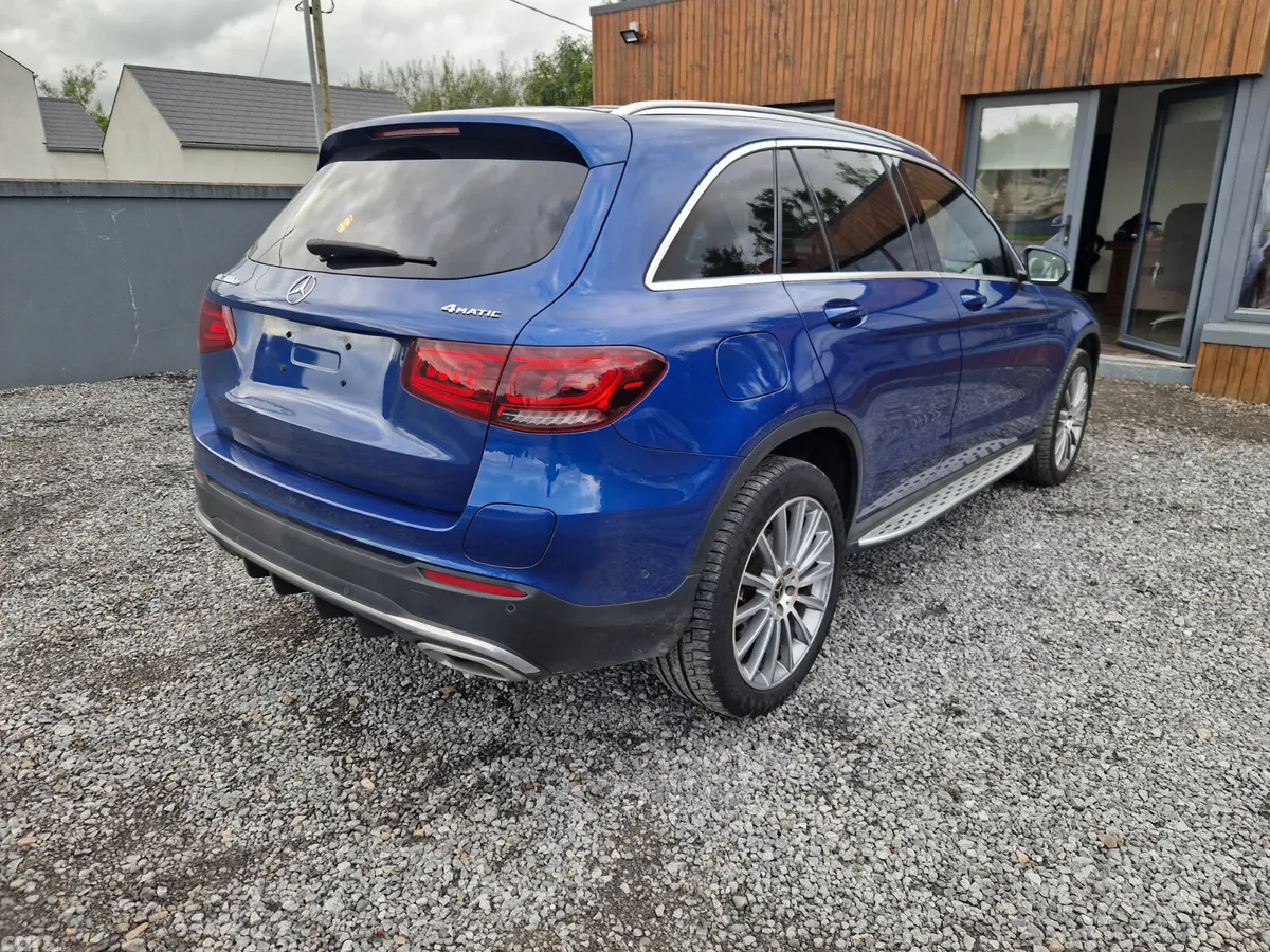 Mercedes-Benz GLC SUV, Diesel Hybrid, 2022, Blue