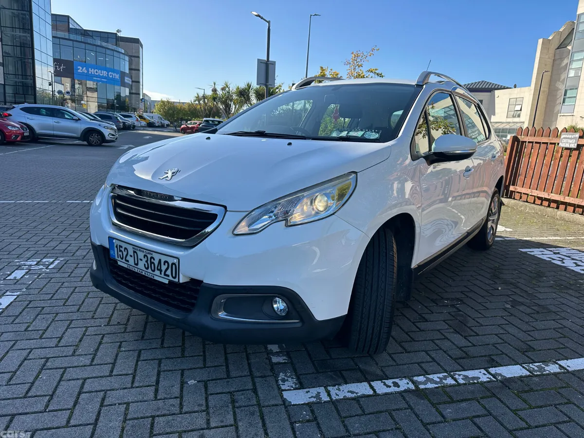 Peugeot 2008 SUV, Petrol, 2015, White