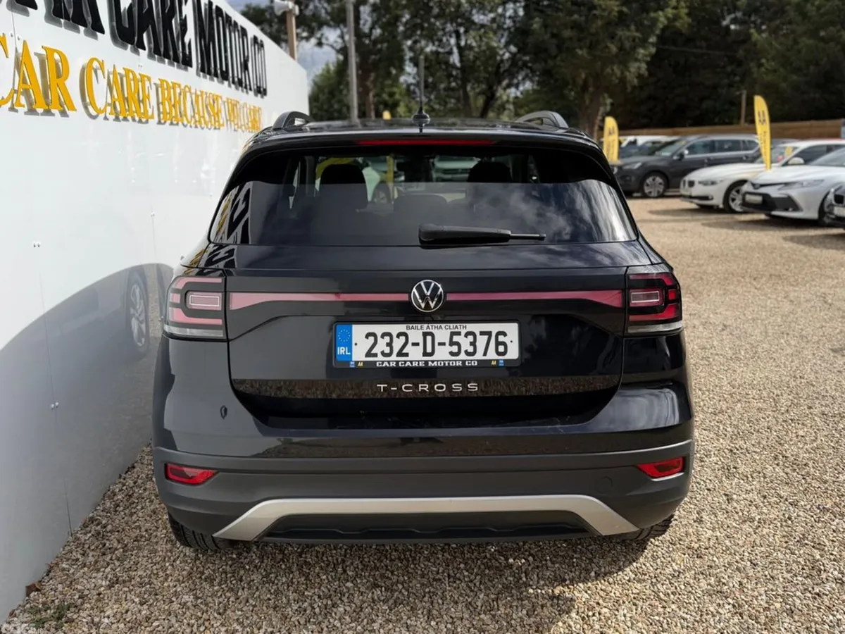 Volkswagen T-Cross Hatchback, Petrol, 2023, Black