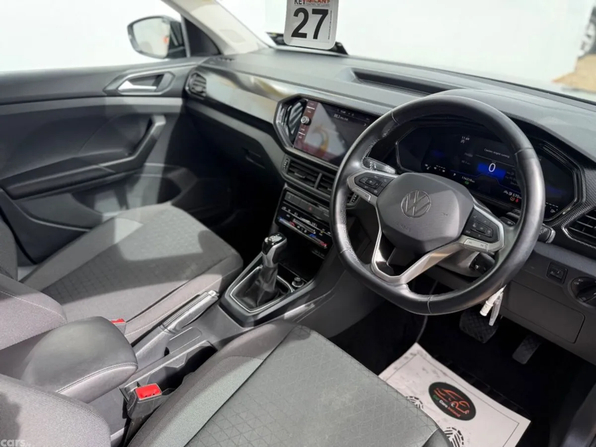 Volkswagen T-Cross Hatchback, Petrol, 2023, Black