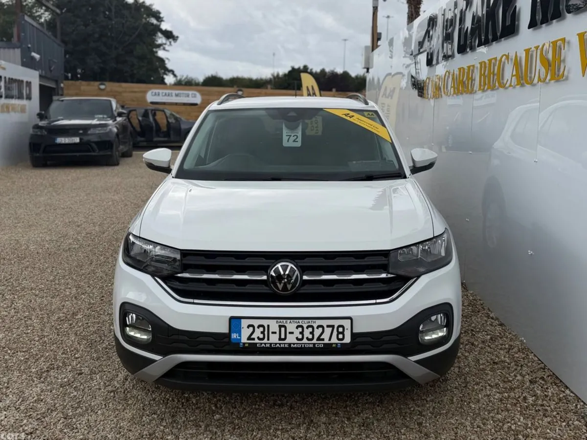 Volkswagen T-Cross Estate, Petrol, 2023, White