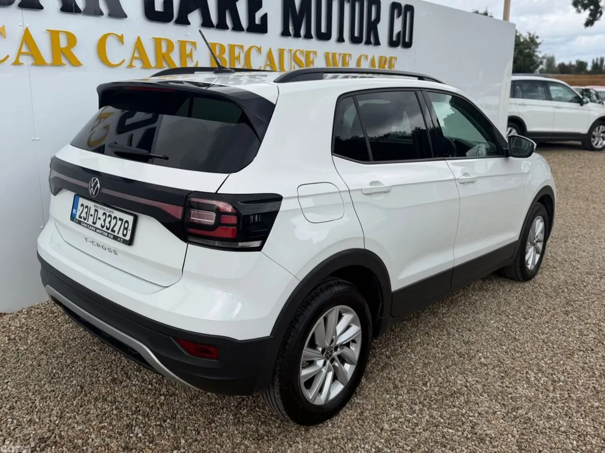 Volkswagen T-Cross Estate, Petrol, 2023, White