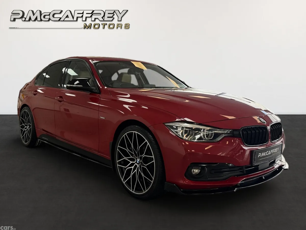 BMW 3-Series Saloon, Diesel, 2017, Red