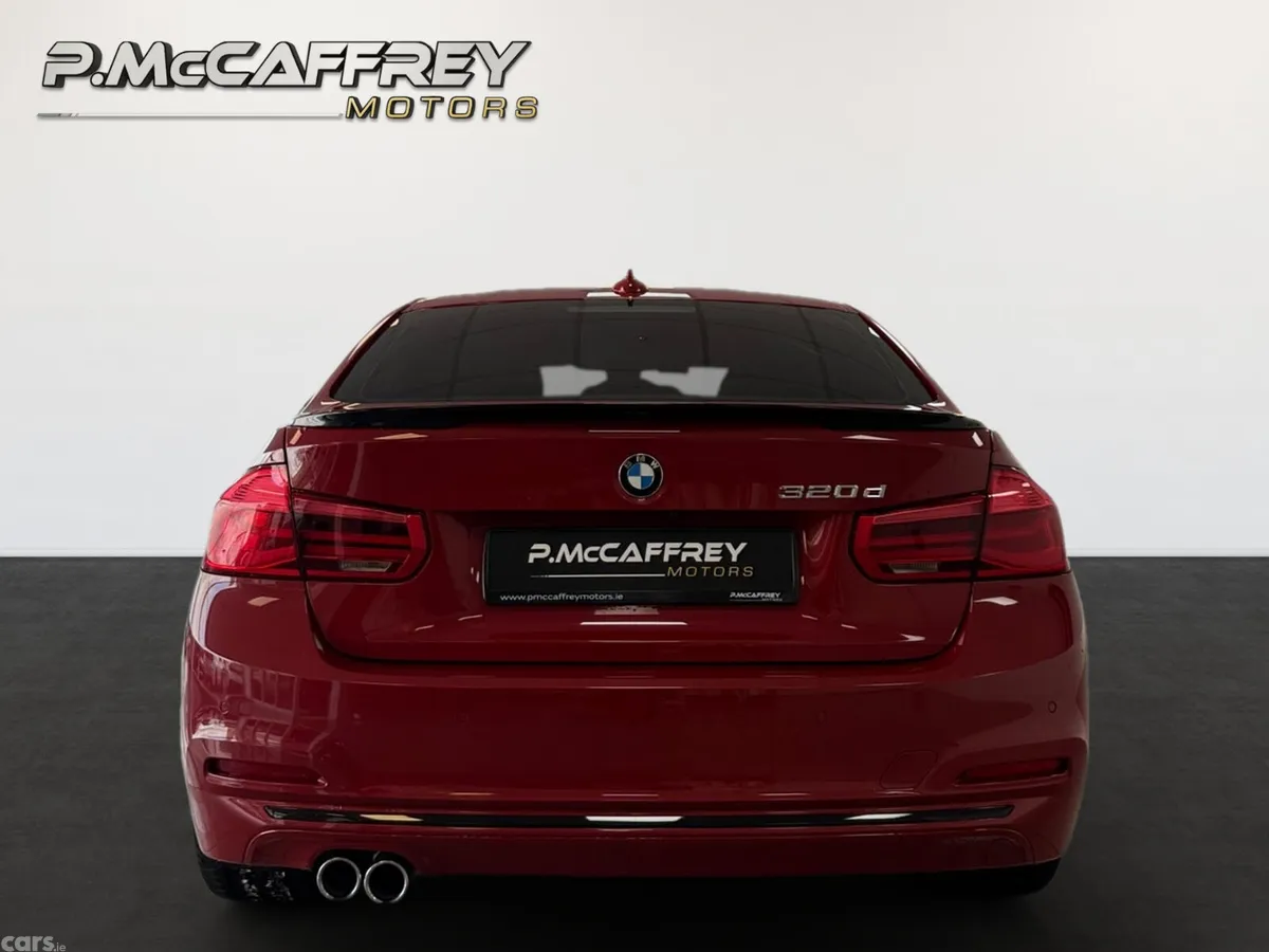 BMW 3-Series Saloon, Diesel, 2017, Red