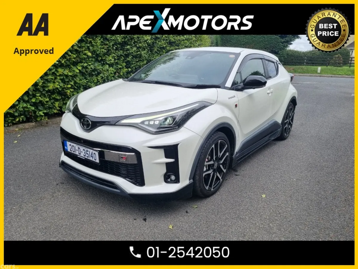 Toyota C-HR SUV, Petrol Hybrid, 2020, White