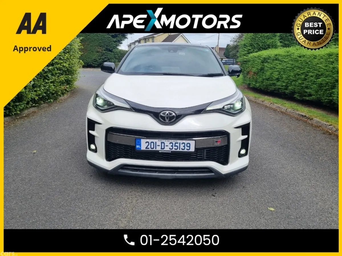Toyota C-HR SUV, Petrol Hybrid, 2020, White