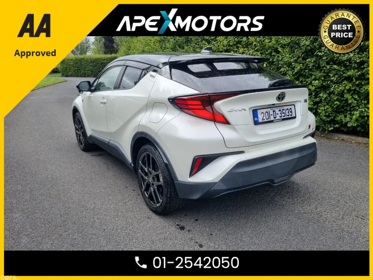 Toyota C-HR SUV, Petrol Hybrid, 2020, White