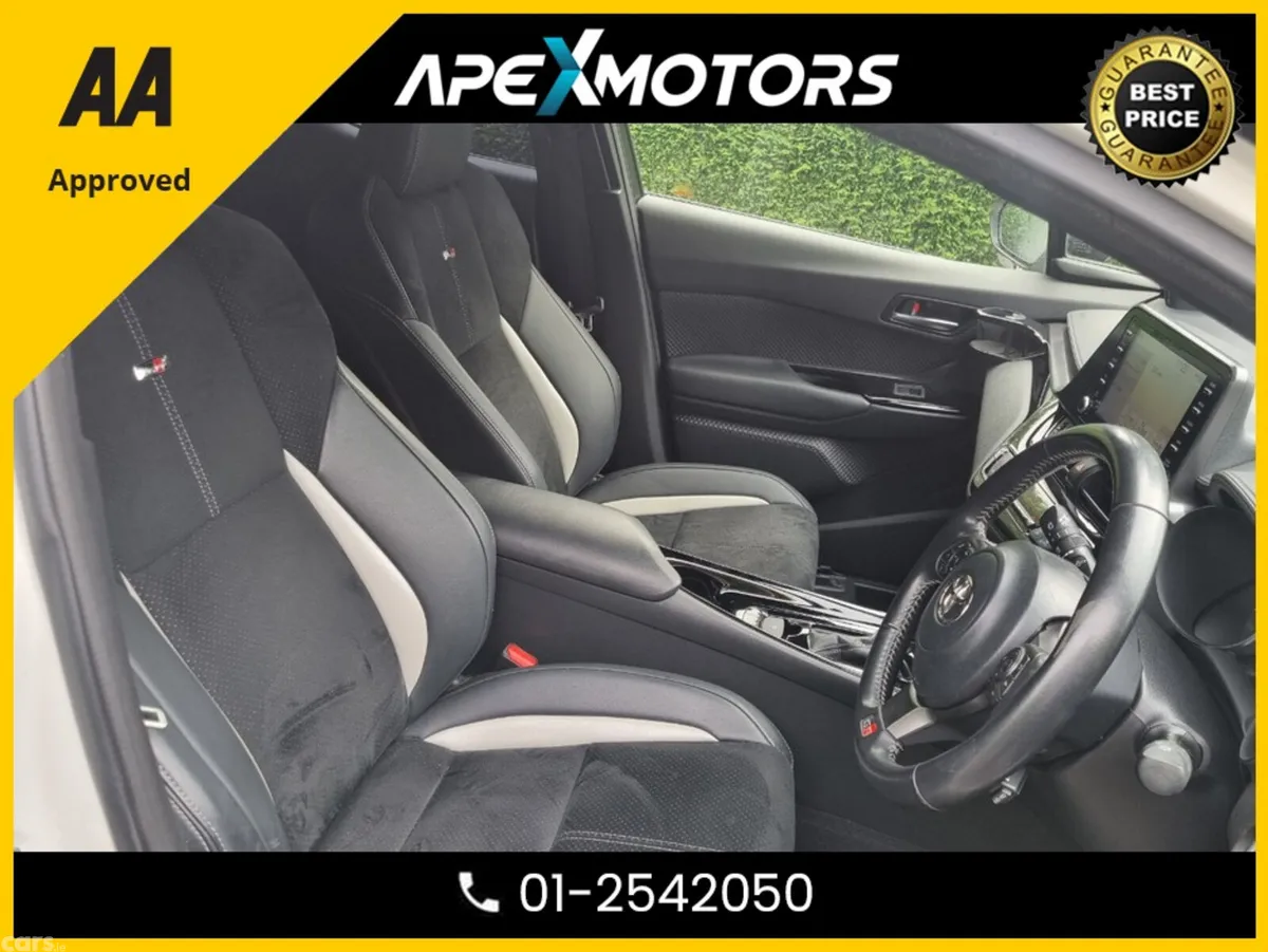 Toyota C-HR SUV, Petrol Hybrid, 2020, White