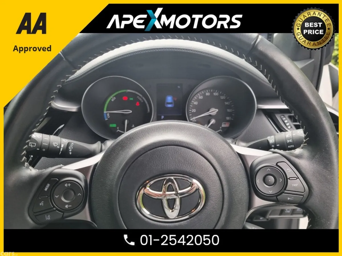 Toyota C-HR SUV, Petrol Hybrid, 2020, White