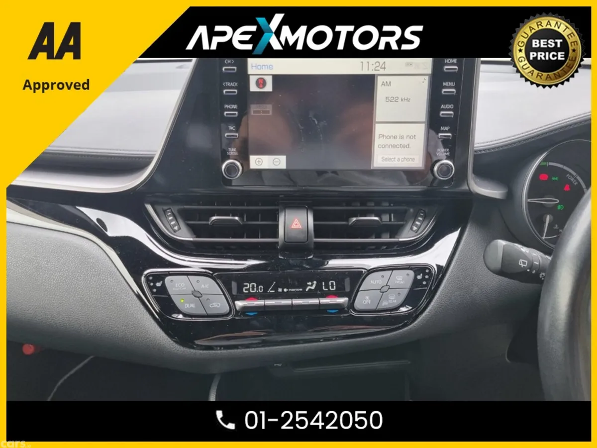 Toyota C-HR SUV, Petrol Hybrid, 2020, White