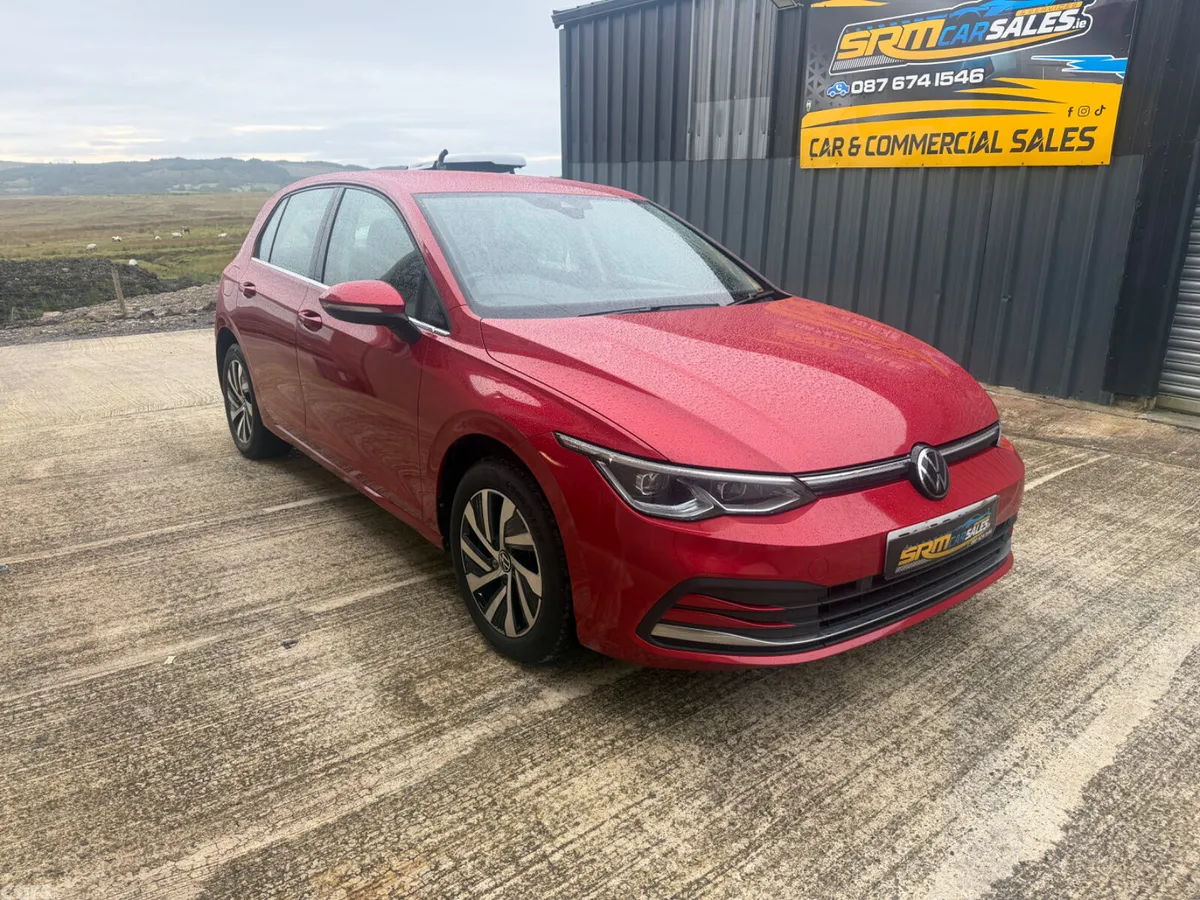 Volkswagen Golf Hatchback, Petrol Hybrid, 2022, Red